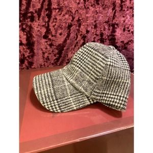 Rubi Black and Grey Plaid Dad Hat